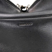 Jimmy Choo Tote Bag aus Leder in Schwarz