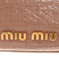 Miu Miu clutch made of patent leather