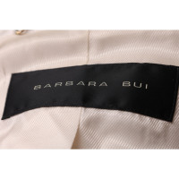 Barbara Bui Jacket/Coat Silk in Cream