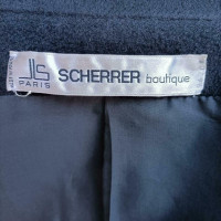Jean Louis Scherrer Jacket/Coat Wool in Black