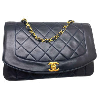 Chanel Classic Flap Bag en Cuir en Bleu