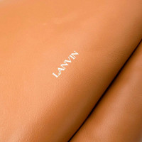 Lanvin Umhängetasche aus Leder in Braun
