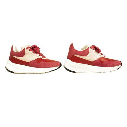 Mcqueen, Alexander Sneakers aus Leder in Rot