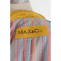 Max Mara Jacke/Mantel aus Leder in Gelb