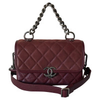 Chanel Chanel Burgundy Messenger Bag
