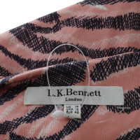 L.K. Bennett Gemustertes Kleid in Bunt