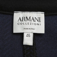 Armani Collezioni Blazer en bleu/noir