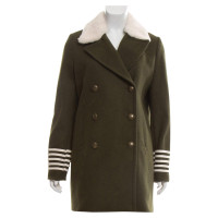 Tommy Hilfiger Giacca/Cappotto in Lana in Verde oliva