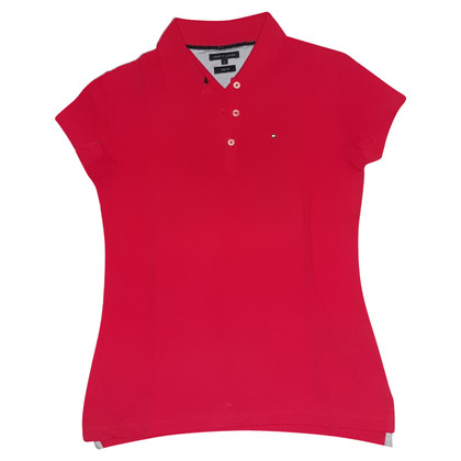 Tommy Hilfiger Top Cotton in Fuchsia