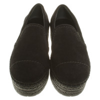 Prada Suède platform-slippers