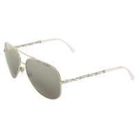 Chanel Pilot-style sunglasses