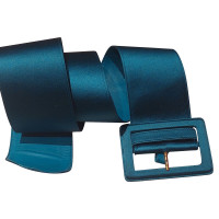 Prada Belt Leather in Turquoise