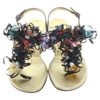 Stuart Weitzman Sandals with playful ornament 