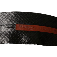 Fausto Colato Printed Python leather belt