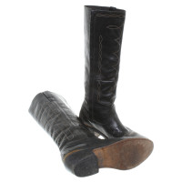 Golden Goose Cowboy boots in black