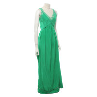 P.A.R.O.S.H. Kleid aus Seide in Grün
