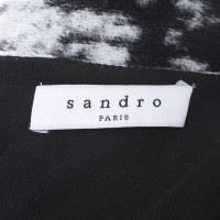 Sandro skirt in black and white