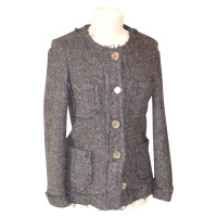 Semi Couture Jacket/Coat Wool in Brown
