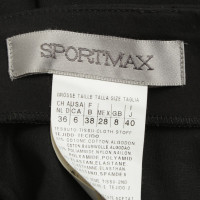 Sport Max Figura-abbracciando gonna nera