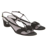 Sonia Rykiel Sandalen Suède in Zwart