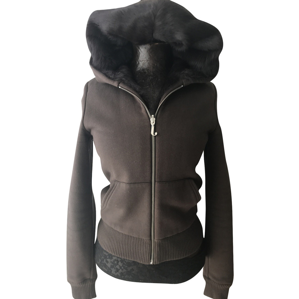 Juicy Couture Jacket/Coat Fur in Brown