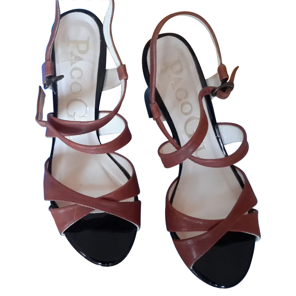 Paco Gil Sandals Leather in Brown