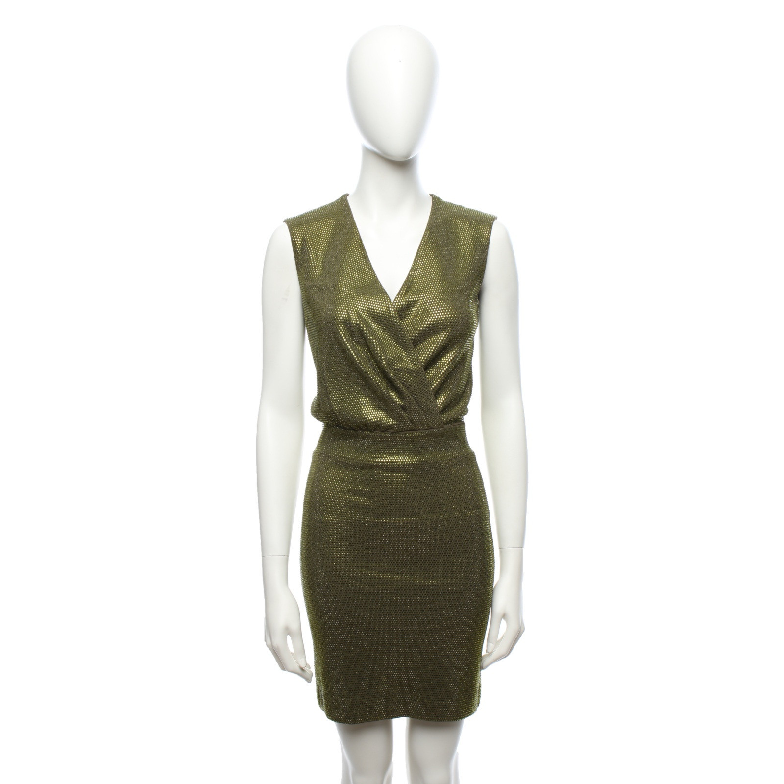 Balmain Kleid aus Viskose in Grün - Second Hand Balmain Kleid aus Viskose  in Grün gebraucht kaufen für 118€ (4352562)