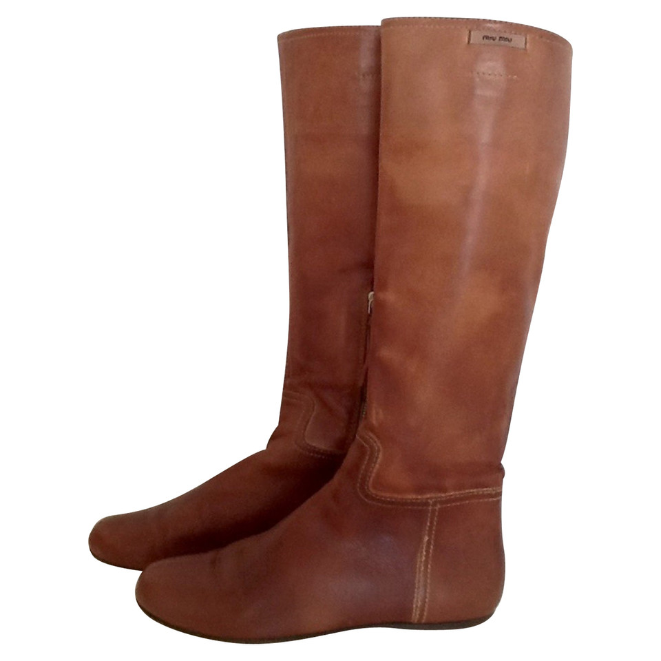 Miu Miu Boots in brown