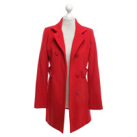 Reiss Coat in red