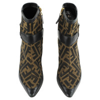 Fendi Bottes en Marron