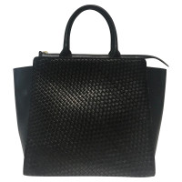Roeckl Handtasche aus Leder in Schwarz