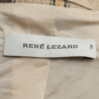 René Lezard Blazer with check pattern