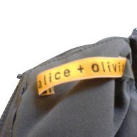 Alice + Olivia strapless jurk