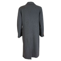 Armani Emporio Armani gray wool coat