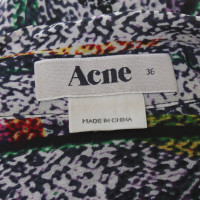 Acne Shirt blouse with multi-print