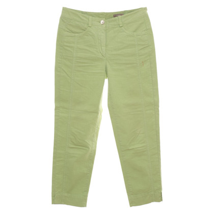 Riani Paire de Pantalon en Coton en Vert