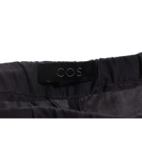 Cos Trousers Silk in Grey