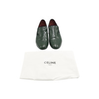 Céline Slippers/Ballerinas Leather in Green