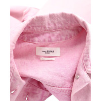 Isabel Marant Jacket/Coat Cotton in Pink