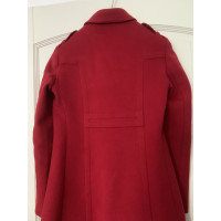 Tara Jarmon Jacket/Coat Wool in Red