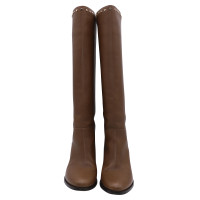 Jimmy Choo Bottes en Cuir en Marron