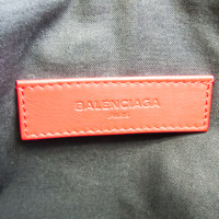 Balenciaga City Steamer aus Leder in Rot