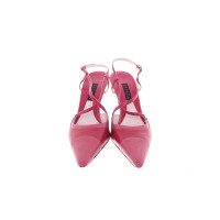 Escada Pumps/Peeptoes Leather in Pink