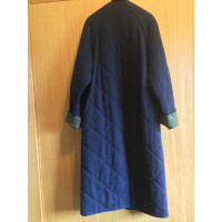 Haider Ackermann Jacke/Mantel aus Wolle in Blau