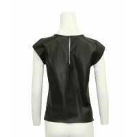 Joie Top en Cuir en Noir