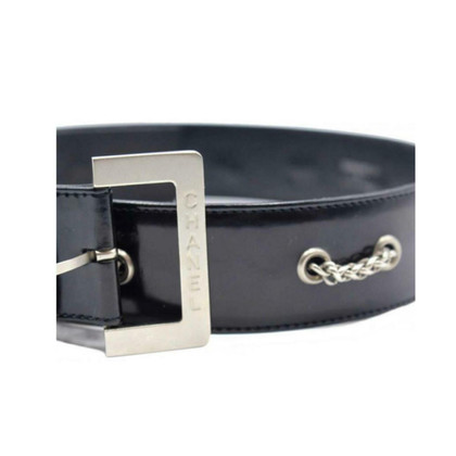 Chanel Gürtel aus Leder in Schwarz