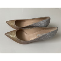 Casadei Pumps/Peeptoes Leather in Silvery