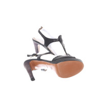 Boss Orange Sandals Leather in Black