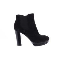 Hogan Bottes en Cuir en Noir