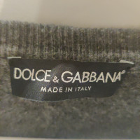 Dolce & Gabbana Strick aus Kaschmir in Grau